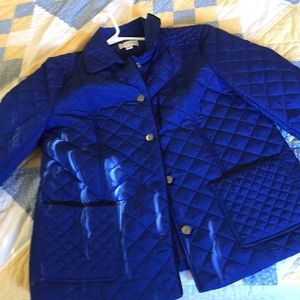 Ladies blue fall jacket